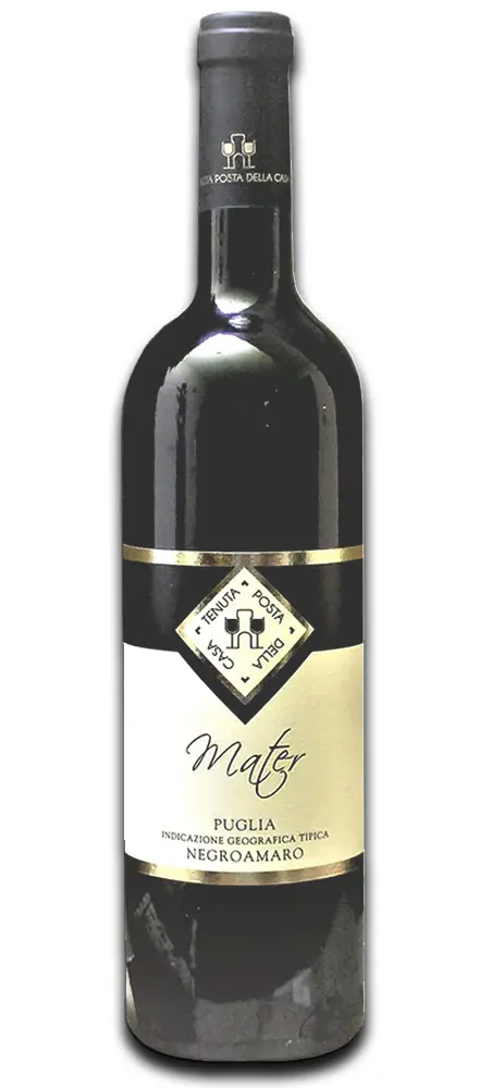 Negroamaro rosso MATER IGP Puglia-75cl Tenuta Posta della Casa Negroamaro rosso MATER IGP Puglia-75cl Tenuta Posta della Casa